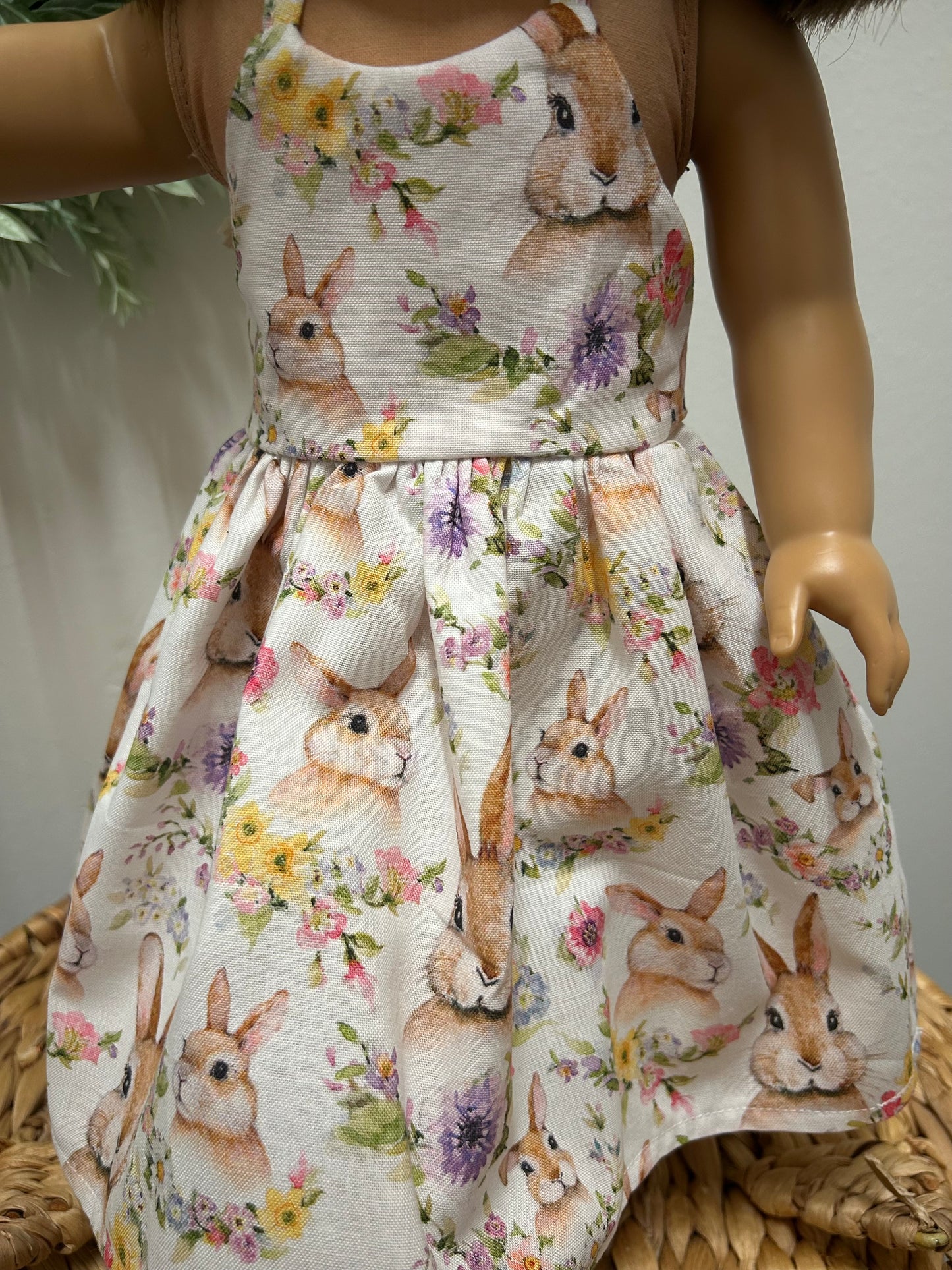 Dolly&Me Bunny spring dress