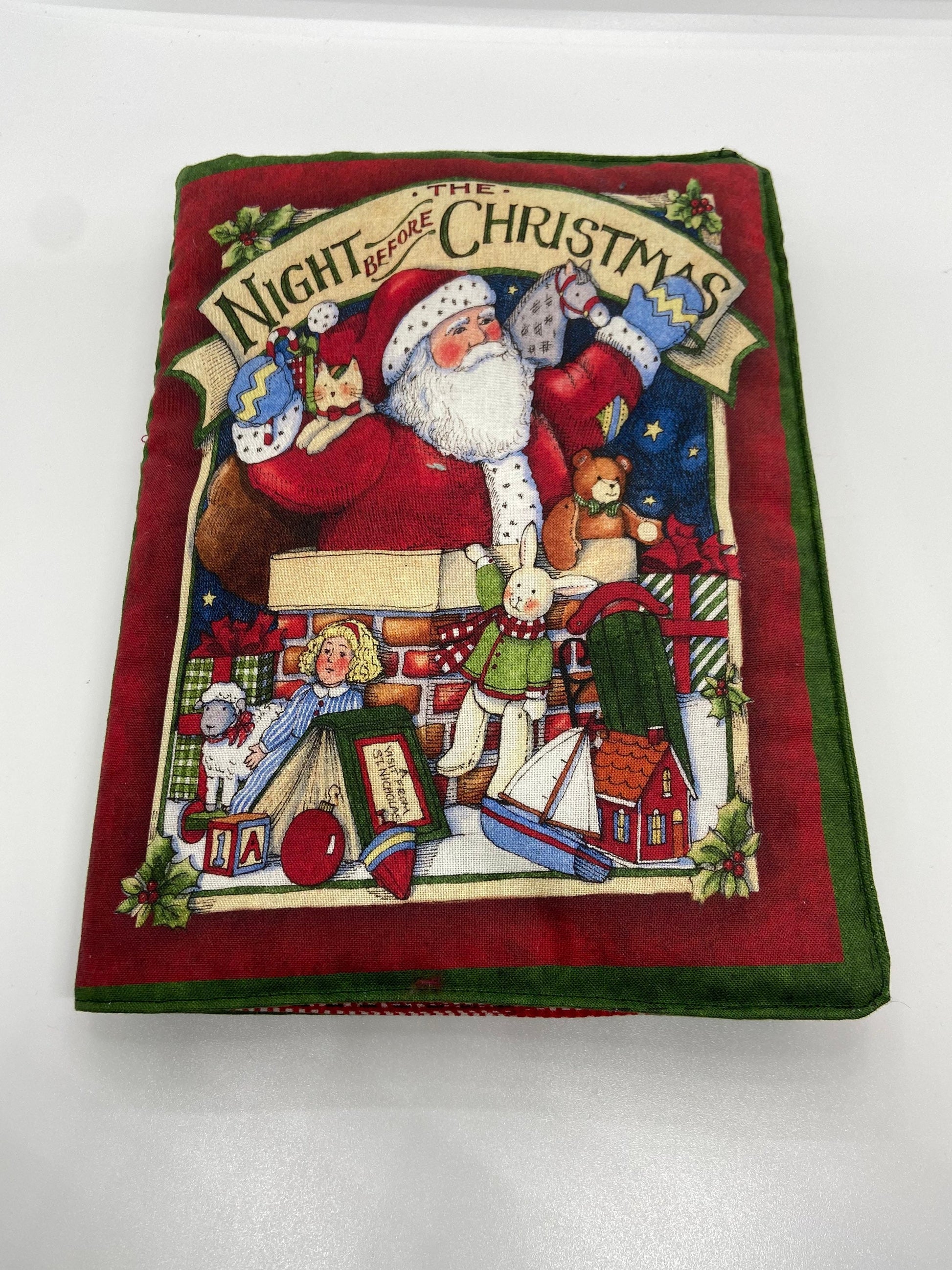 Children’s heirloom soft Christmas book personalized